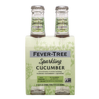 Fever-Tree Sparkling Cucumber Cocktail Mixer, 4 Each
