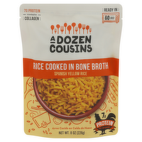A Dozen Cousins Spanish Yellow Rice Cooked in Bone Broth, 8 Ounce