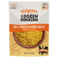 A Dozen Cousins Spanish Yellow Rice Cooked in Bone Broth, 8 Ounce