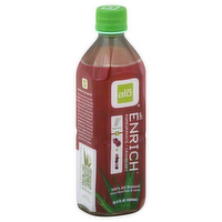 Alo Enrich Pomegranate Cranberry Aloe Vera Juice Beverage, 16.9 Ounce