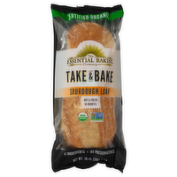 The Essential Baking Company Take & Bake Organic Sourdough Bread, 16 Ounce