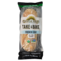 The Essential Baking Company Take & Bake Organic French Bread, 16 Ounce