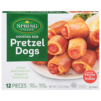 Spring Valley Kosher Pretzel Dogs, 7.2 Ounce