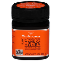 Wedderspoon 100% Raw Manuka Honey KFactor 16, 8.8 Ounce