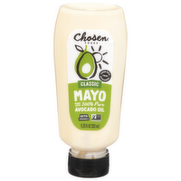 Chosen Foods Classic Mayo 100% Pure Avocado Oil Mayonnaise Squeeze Bottle, 11.25 Ounce