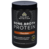 Ancient Nutrition Chocolate Bone Broth Protein Powder Dietary Supplement, 504 Gram