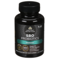 Ancient Nutrition SBO Probiotics Immune Support Capsules, 30 Each