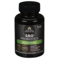 Ancient Nutrition SBO Probiotics Mental Clarity Capsules, 30 Each