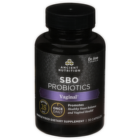 Ancient Nutrition SBO Probiotics Vaginal Support Capsules, 30 Each