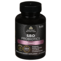 Ancient Nutrition SBO Probiotics Women's Digestive Support Capsules, 30 Each