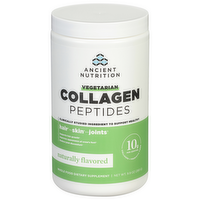 Ancient Nutrition Naturally Flavored Vegetarian Collagen Peptides Dietary Supplement, 281 Gram