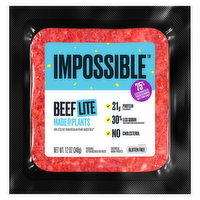 Impossible Ground Burger Lite Made From Plants, 12 Ounce