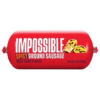Impossible Spicy Sausage Roll Made From Plants, 14 Ounce