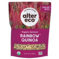 Alter Eco Organic Heirloom Rainbow Quinoa Value Size, 22 Ounce