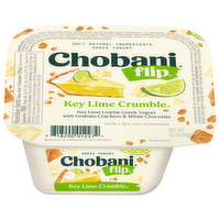 Chobani Flip Key Lime Crumble Greek Yogurt, 4.5 Ounce