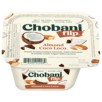 Chobani Flip Almond Coco Loco Greek Yogurt, 4.5 Ounce