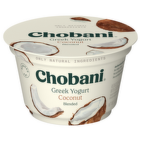 Chobani Coconut Low-Fat Greek Yogurt - Blended, 5.3 Ounce