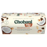 Chobani Flip Almond Coco Loco Greek Yogurt, 4 Each