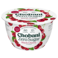 Chobani Zero Sugar Black Cherry Yogurt Product, 5.3 Ounce