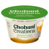 Chobani Creations Bananas Foster Greek Yogurt, 5.3 Ounce