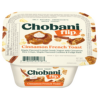 Chobani Flip Cinnamon French Toast Greek Yogurt, 4.5 Ounce