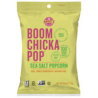 Angie's Boom Chicka Pop Sea Salt Popcorn Snack Size, 0.6 Ounce