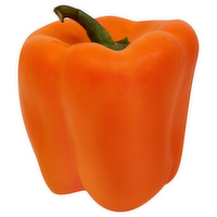 Organic Orange Bell Peppers, 1 Each