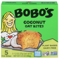 Bobo's Coconut Oat Bites, 5 Each