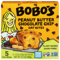 Bobo's Peanut Butter Chocolate Chip Oat Bites, 5 Each