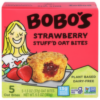 Bobo's Strawberry Stuff'd Oat Bites, 5 Each