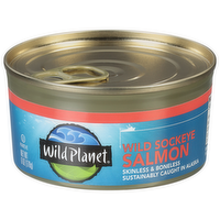 Wild Planet Wild Pacific Sockeye Salmon, 6 Ounce