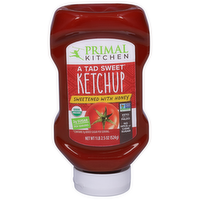 Primal Kitchen Organic A Tad Sweet Ketchup Squeeze Bottle, 18.5 Ounce