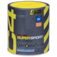 C4 Ripped Super Sport Arctic Snow Cone Pre-Workout Dietary Supplement, 7.2 Ounce