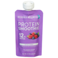 Designer Wellness Mixed Berry Protein Smoothie, 4.2 Ounce