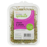 Wild About Sprouts Clover & Alfalfa Sprouts, 3 Ounce