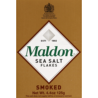 Maldon Smoked Sea Salt Flakes, 4.4 Ounce