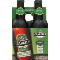 Crabbie's Alcoholic Original Ginger Beer, 4 Each