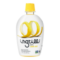 Ingrilli 100% Lemon Juice, 7 Ounce