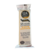 724 Wisconsin Select 15 Year White Cheddar Cheese, 4.9 Ounce