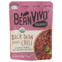 BeanVivo Organics Black Bean Chipotle Vegan Chili, 10 Ounce