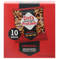 Dot's Homestyle Pretzels Original Seasoned Pretzel Twists Multipack, 10 Each