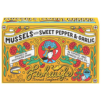 Fishwife Mussels with Sweet Pepper & Garlic, 4.2 Ounce