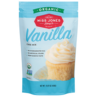 Miss Jones Baking Co. Organic Vanilla Cake Mix, 15.87 Ounce