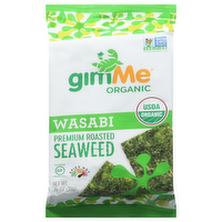 GimMe Organic Wasabi Roasted Seaweed Snacks, 0.35 Ounce