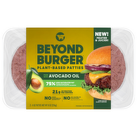 Beyond Meat Beyond Burger Plant-Based Burger Patties, 8 Ounce