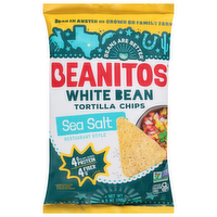 Beanitos Restaurant Style White Bean Chips with Sea Salt, 5 Ounce