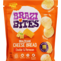 Brazi Bites Cheddar & Parmesan Brazilian Cheese Bread, 11.5 Ounce