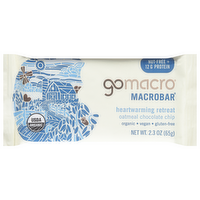 GoMacro Heartwarming Retreat Oatmeal Chocolate Chip MacroBar, 2.3 Ounce