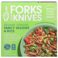 Forks Over Knifes Sesame Ginger Fancy Veggies & Rice, 14 Ounce