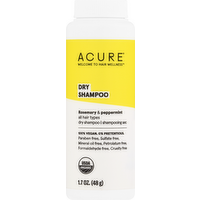 Acure Rosemary & Peppermint Dry Shampoo, 2.6 Ounce